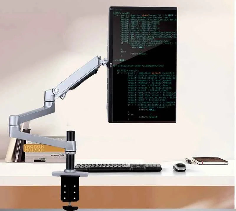 Aluminum Full Motion Free Lifting Ultra Long Arm 10-38 inch LED LCD Monitor Holder Monitor Mount Bracket V63C / XSJ8013C