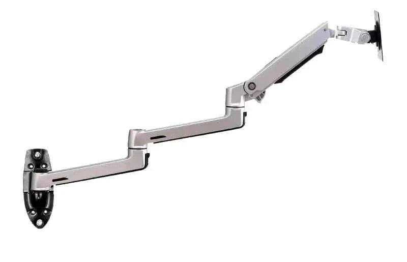 V63W / XSJ8013W Wall Mount Aluminum Ultra Long Mechanical Spring Arm Monitor Support Full Motion Monitor Holder Mount Bracket