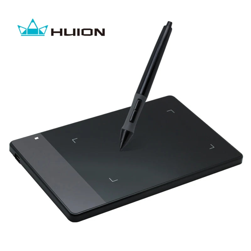 HUION OSU 420 4' Graphic Digital Tablets Professional Signature Drawing Tablets Handwriting Tablet Black 2048 Levels 176 X 111mm