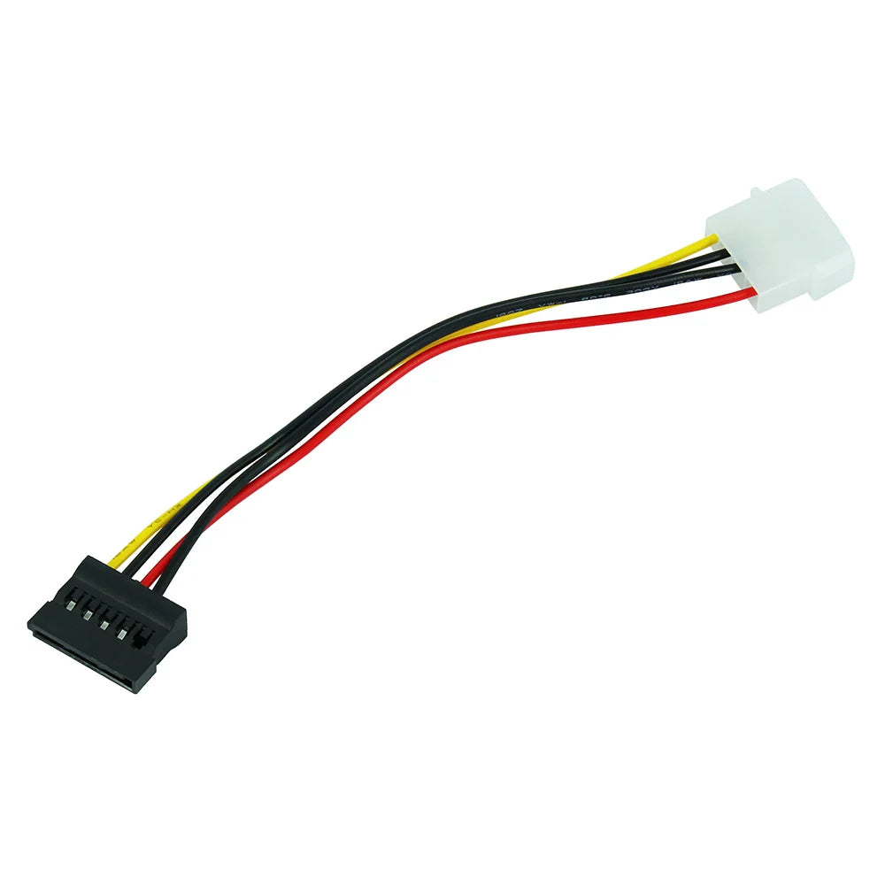 IDE/Molex/IP4/4-Pin Male to SATA Female Power Cable 15 Pin Connector Converter Cable Adapter for Computer Cable Adapters
