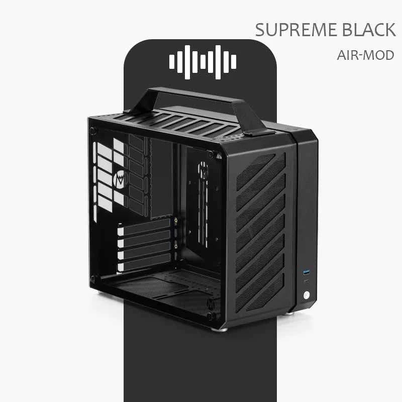 Mechanic Master C28 Computer Case Aluminum Alloy Little Horizon ITX MATX Motherboard Tower Water-Cooler Portable Mini PC Case