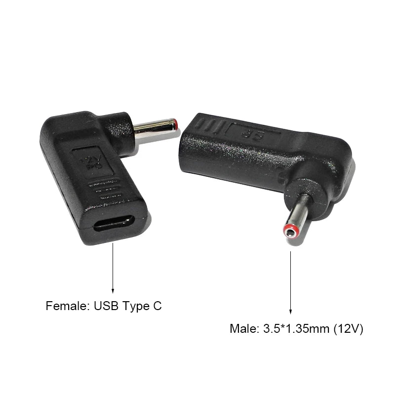 USB C Type C PD to 3.5X1.35mm 12V DC Power Supply Adapter Charging Converter for Thomson Computer SP-NEOS13 4GR32 NEO14A