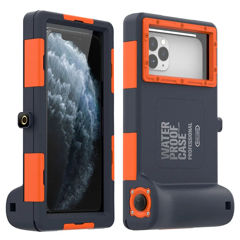 IP68 Waterproof Diving Swim OutdoorSport TPU Armor Cover Case For Samsung Galaxy S22 Ultra Plus S21 S20 Note 20 Ultra Note 10