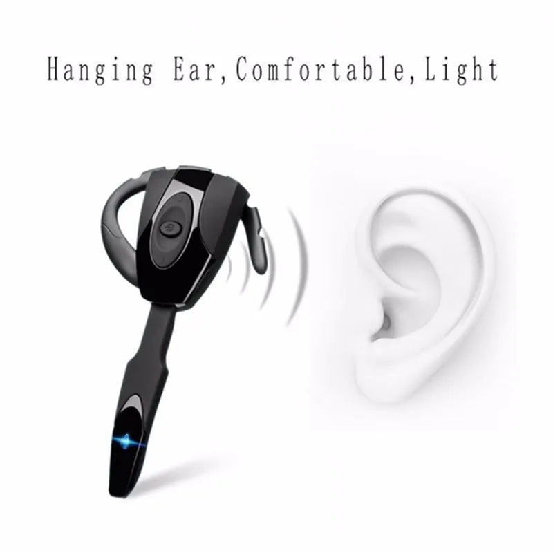 Business Bluetooth Headset With Microphone Rechargeable Long Standby Driving Car High Sensitivity Handsfree Wireless Headphones
