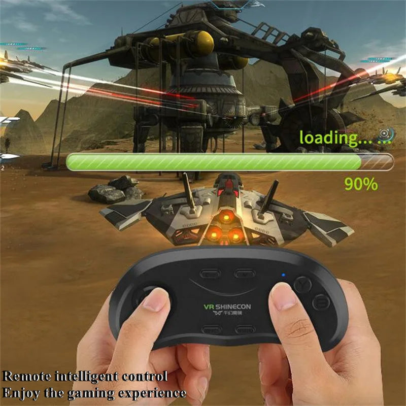 Wireless Virtual Reality Glasses IMAX Huge Screen 3D Glasses Google Cardboard Box VR Headset for 4.7-7.2