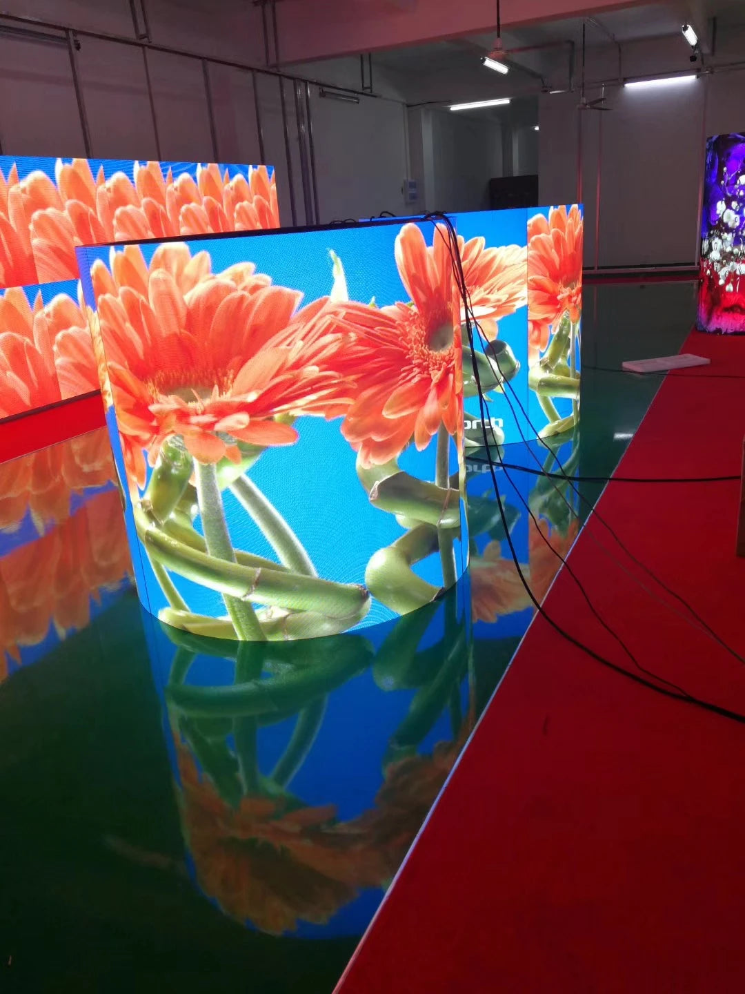 P1.875 Indoor Flexible Display Panel 240x120mm LED Screen Module Full Color Circular Advertising Show Business the Best Choice