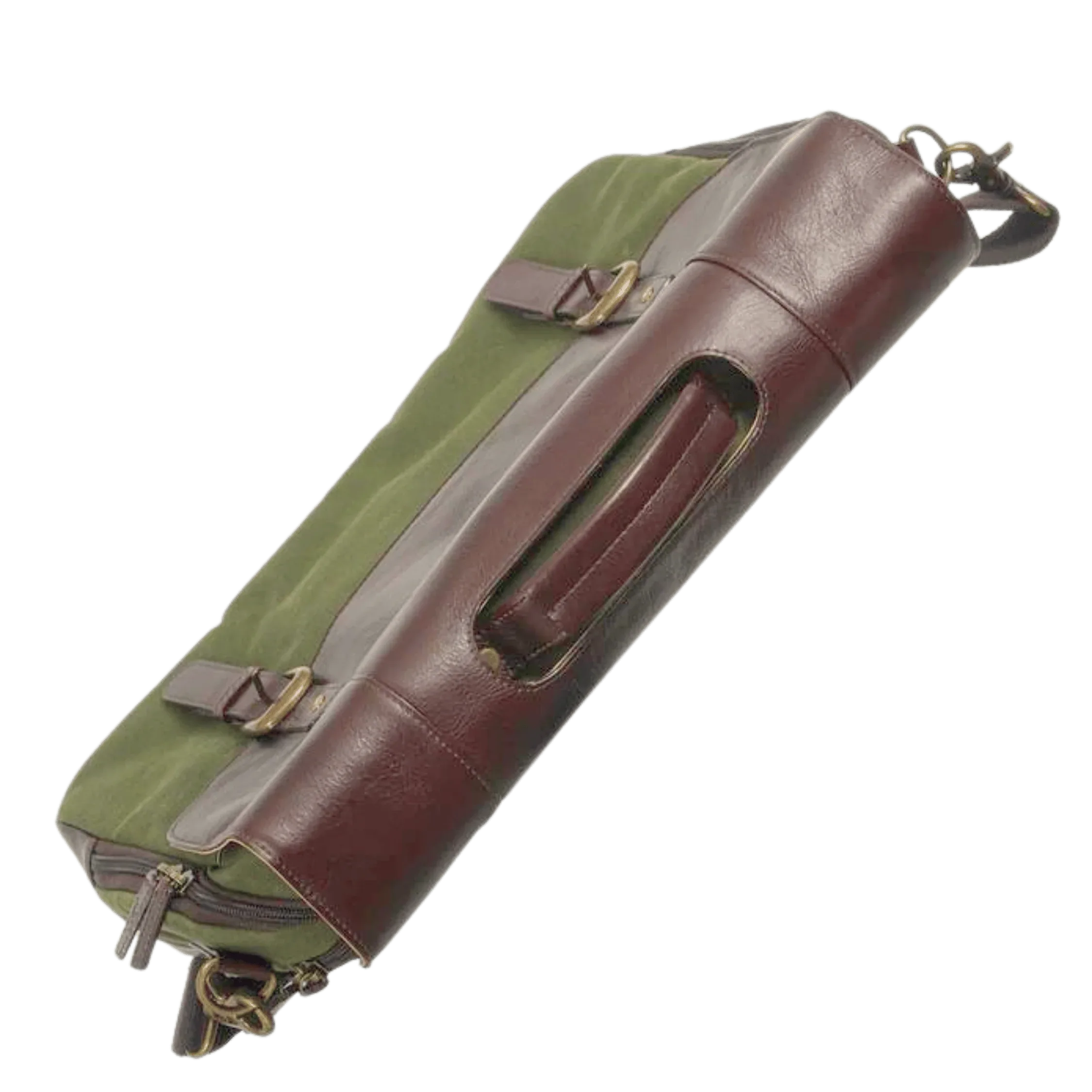 Maxwell Waxed Canvas Messenger Bag - 16'' Laptop - Structured