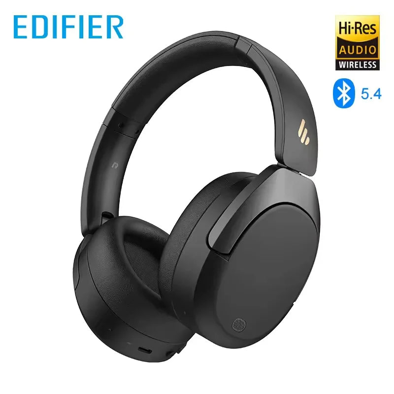 Edifier W830NB Wireless Headphones Bluetooth 5.4 -45dB Active Noise Cancelling Hi-Res Over-Ear Headset LDAC 94H Battery Life