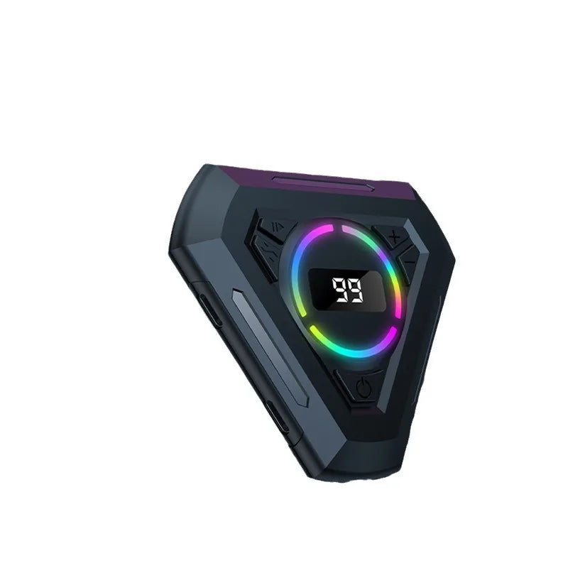 Automatic Clicker Tapper with Adjustable Speed – Silent Auto Click Device with Digital Display & RGB Light for Gaming, Shopping & Live Streaming