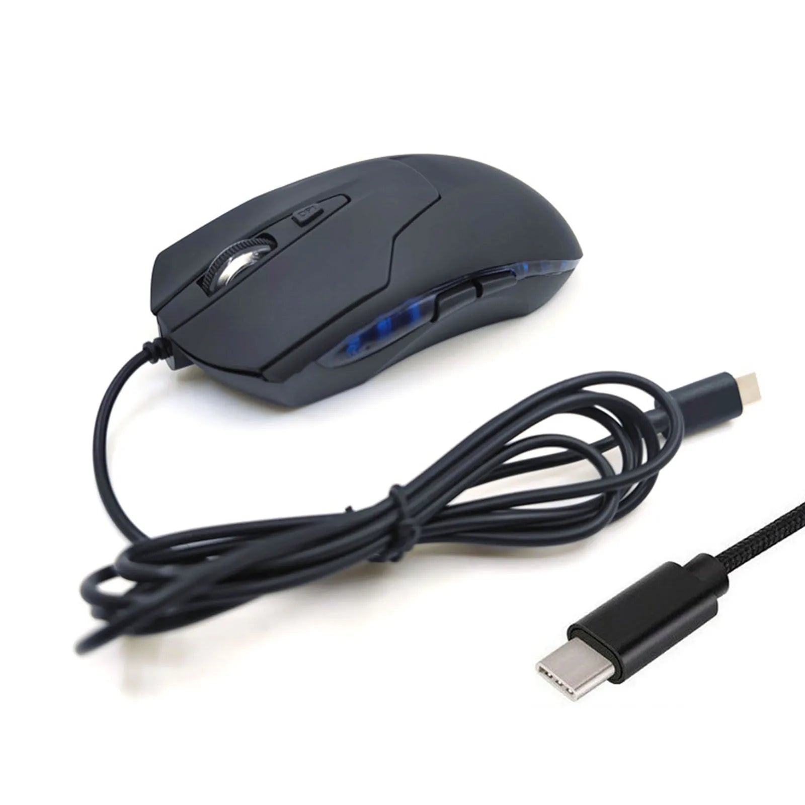 Universal USB C Wired Mouse - 2400DPI