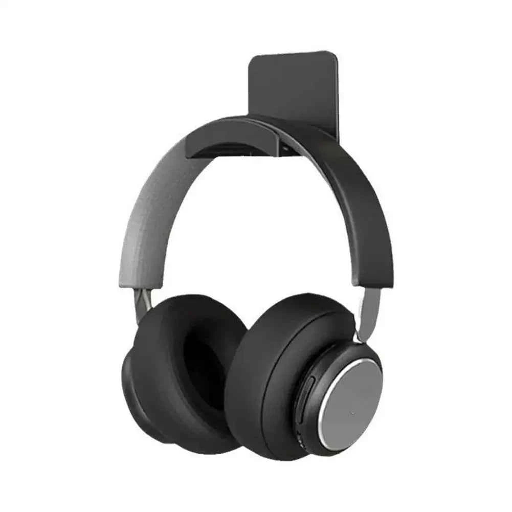Universal Wall Mounted Headphone Stand Gaming Controller Holder Headset Display Rack Under Desk Hanger Hook For Earphone 1pc