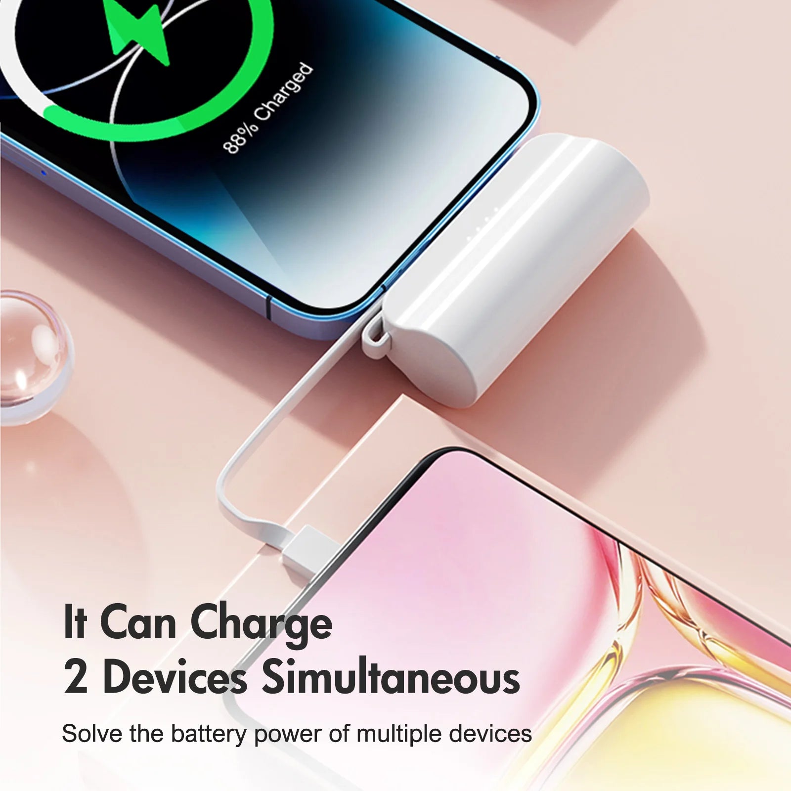 MIni Power Bank 4500mAh Fast Charging 10W Portable Type-C External Battery Charger For Huawei Samsung iPhone Powerbank