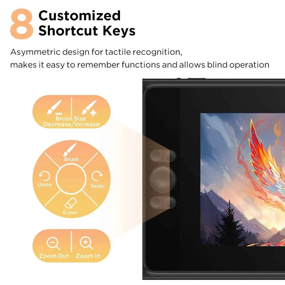 Ugee UE12 & UE12 Plus Drawing Tablet Graphic Table  Draw Display Digital Board Writing Pad Monitor for PC Windows Design Android