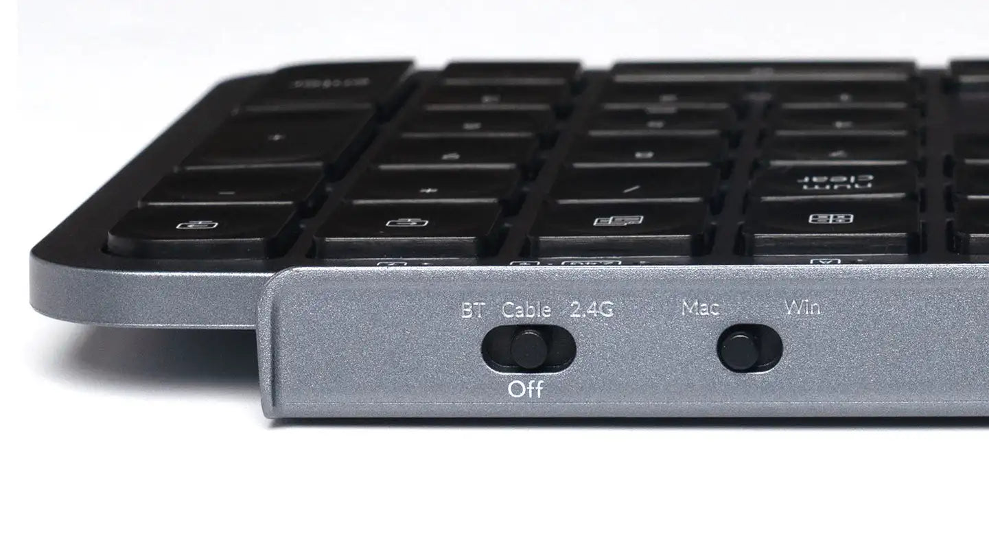 Keychron B6 Pro ZMK Ultra-Slim Wireless Keyboard Full Size Portable Lightweight 2.4GHz & Bluetooth Connections