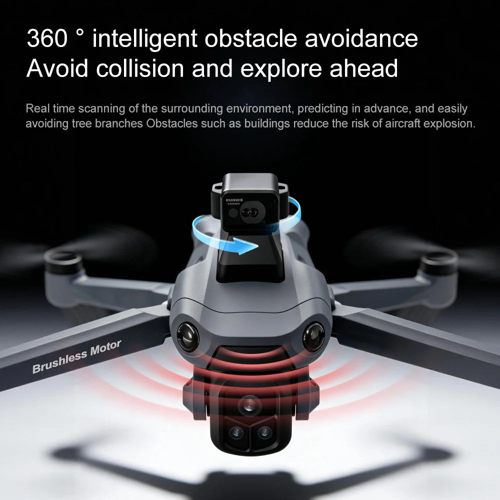 Lenovo V918 3S GPS Drone 8K Professional Camera Aerial FPV Brush power Laser Obstacle with Large Screen RC Folding 2026