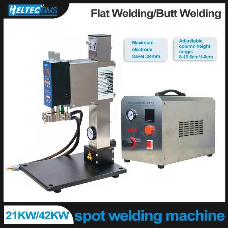 Heltec HT-SW01H/HT-SW02H 21kw/42kw Battery spot welding machine Flat Welding/Butt Welding Optional collocation air compressor