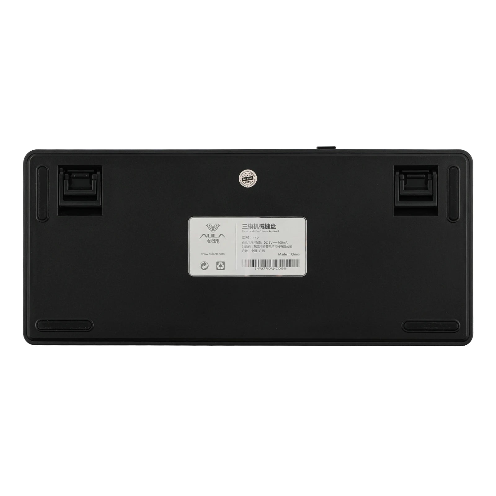 EPOMAKER x AULA F75 75% ANSI Layout Hot-Swap Wired/Bluetooth/2.4GHz Wireless Mechanical Keyboard With Multimedia Control Knob