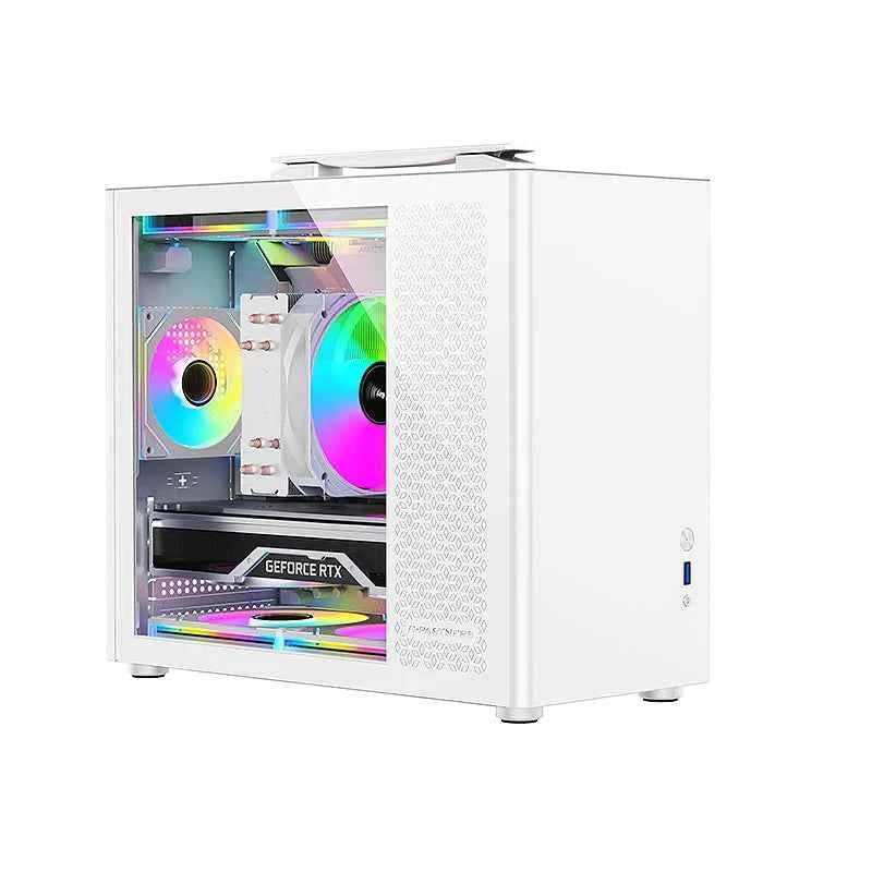 Question M5 PC case M-ATX Portable Computer Case ITX Motherboard ATX/SFX Power Supply Support U3 Desktop MINI Small Chassis