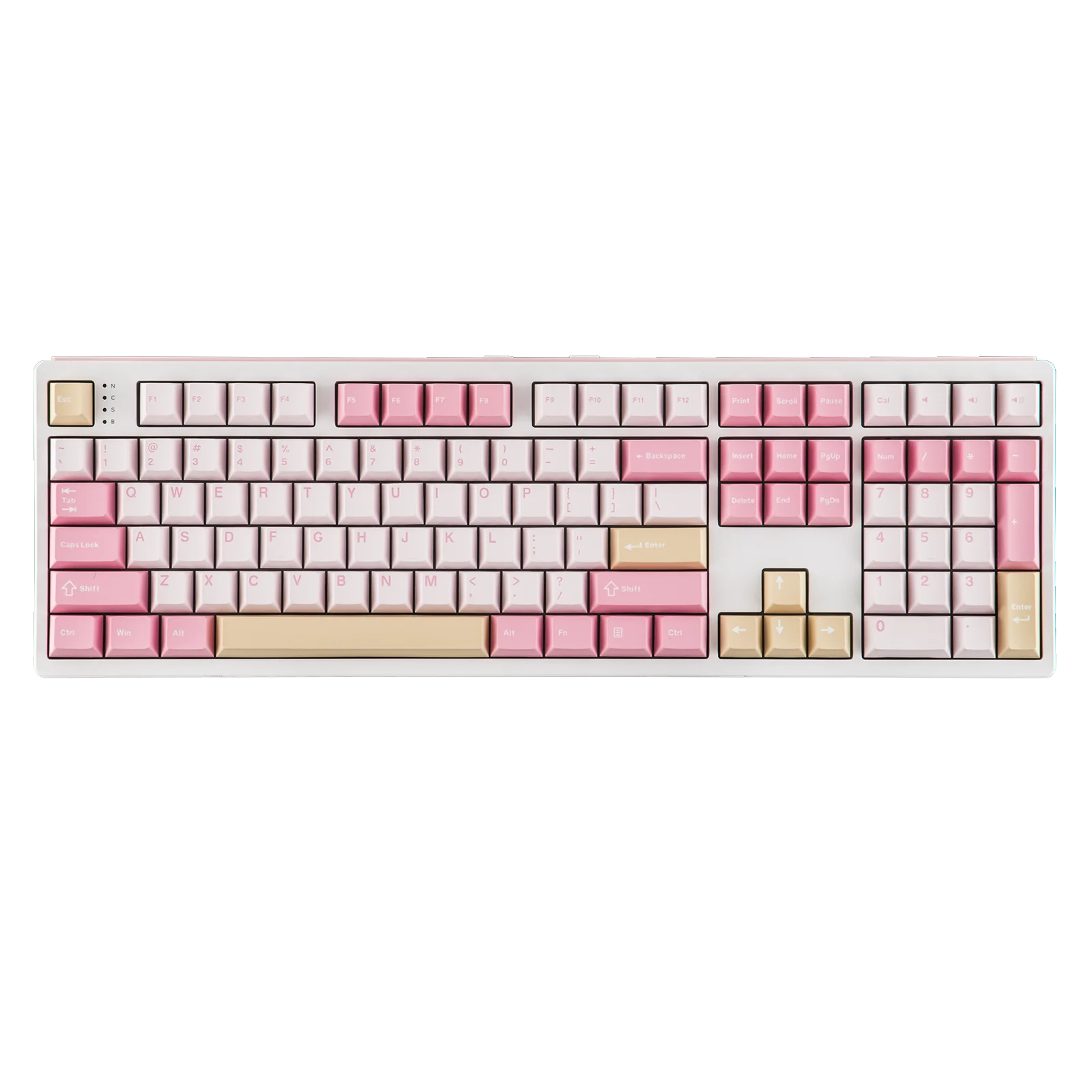 EPOMAKER TH108 100% Full Size Gasket Wired/BT/2.4Ghz Wireless NKRO Mechanical Gaming Keyboard 10000mAh Battery RGB Backlit