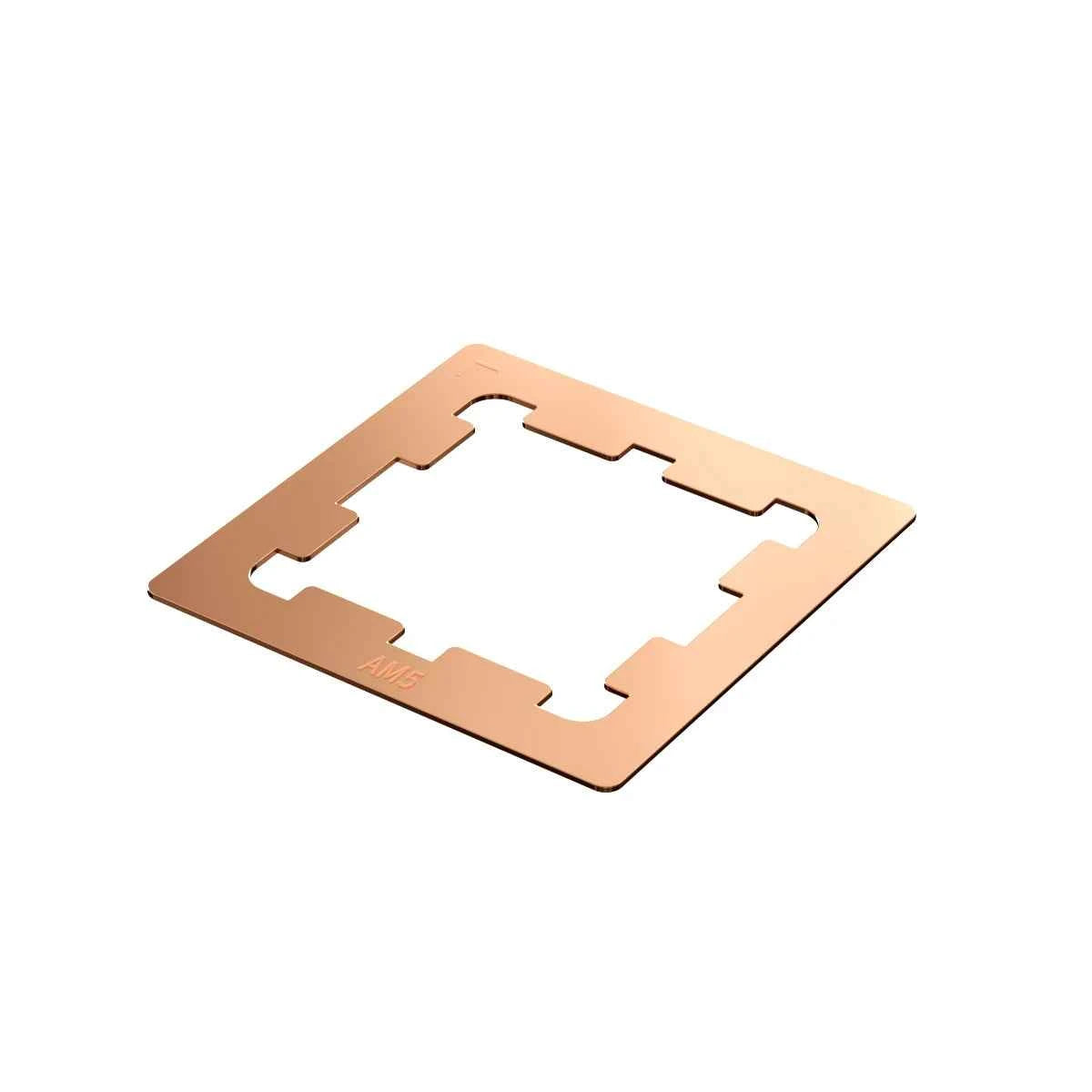 TEUCER AM5 CPU Anti-bending Bracket Bending Corrector Pure Copper Material Adapted to AMD 7950X 7900X 7700X 7600X
