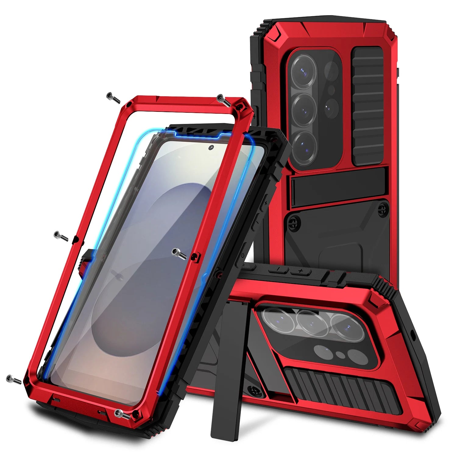 Case For Samsung Galaxy S26 Ultra S26 Plus S26 5G S 26 Heavy Duty Protection Armor Metal Phone Cover Capa Coque Fundas