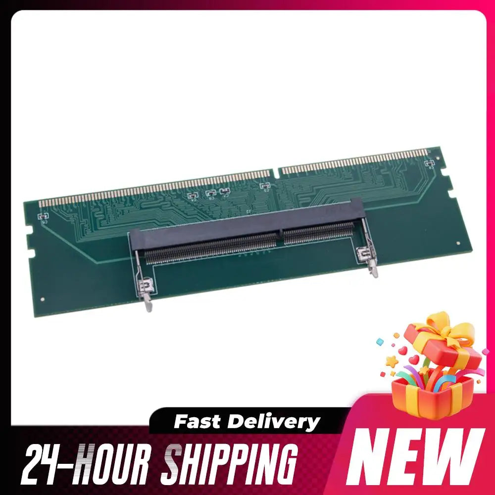 1-5PCS Laptop To Desktop Memory RAM DDR3 DDR4 Memory Adapter Connector Card SO-DIMM To PC DIMM Card DDR3 DDR4 Memory Adapter Sti