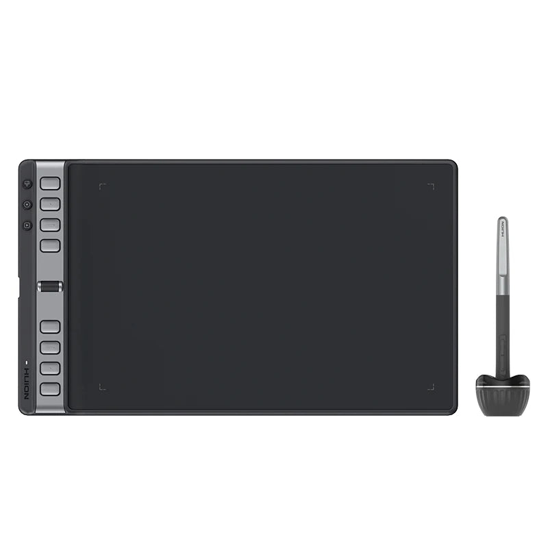 Huion Inspiroy 2 L 10.5x6.56 Inch Graphics Tablet Drawing H1061P PenTech3.0 Digital Stylus PW110 with Scroller 3 Group Keys