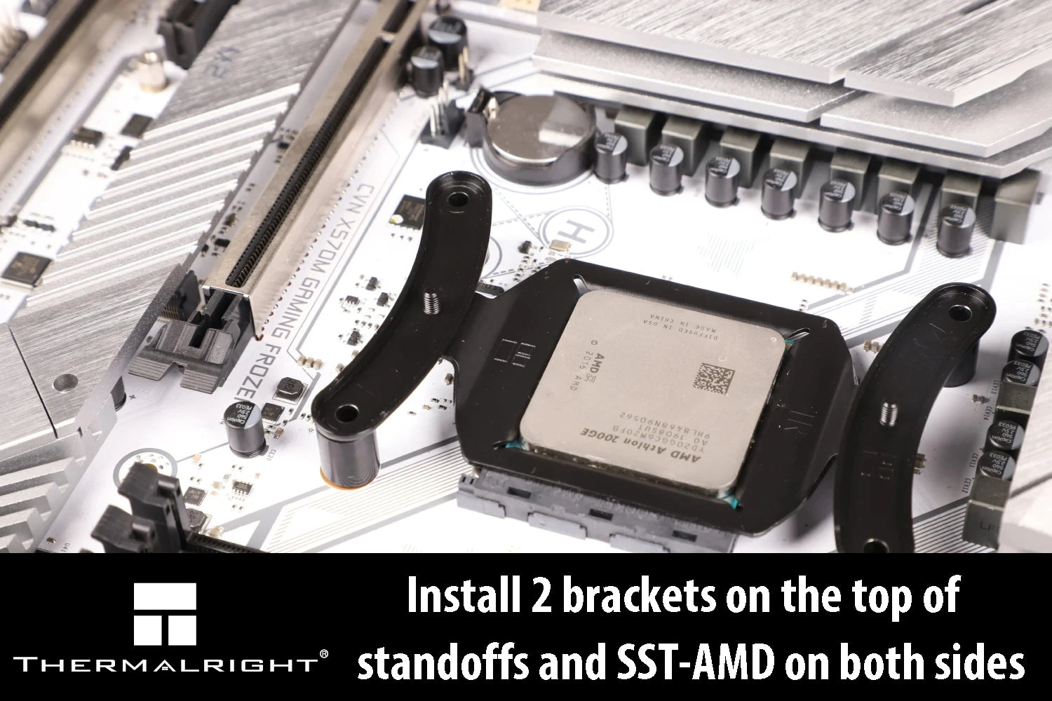 Thermalright SST-AMD AMD Anti-Drop Bracket CPU Plate SS2 Pressure Buckle Backplate With TF7 Silicone Grease Set