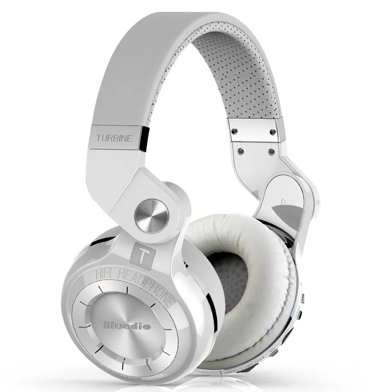 Bluedio T2+ Bluetooth Headphone Wireless Headset Foldable Sports Earphone Bluetooth 5.4 HIFI Sound 57mm Strong Bass SD Card Slot