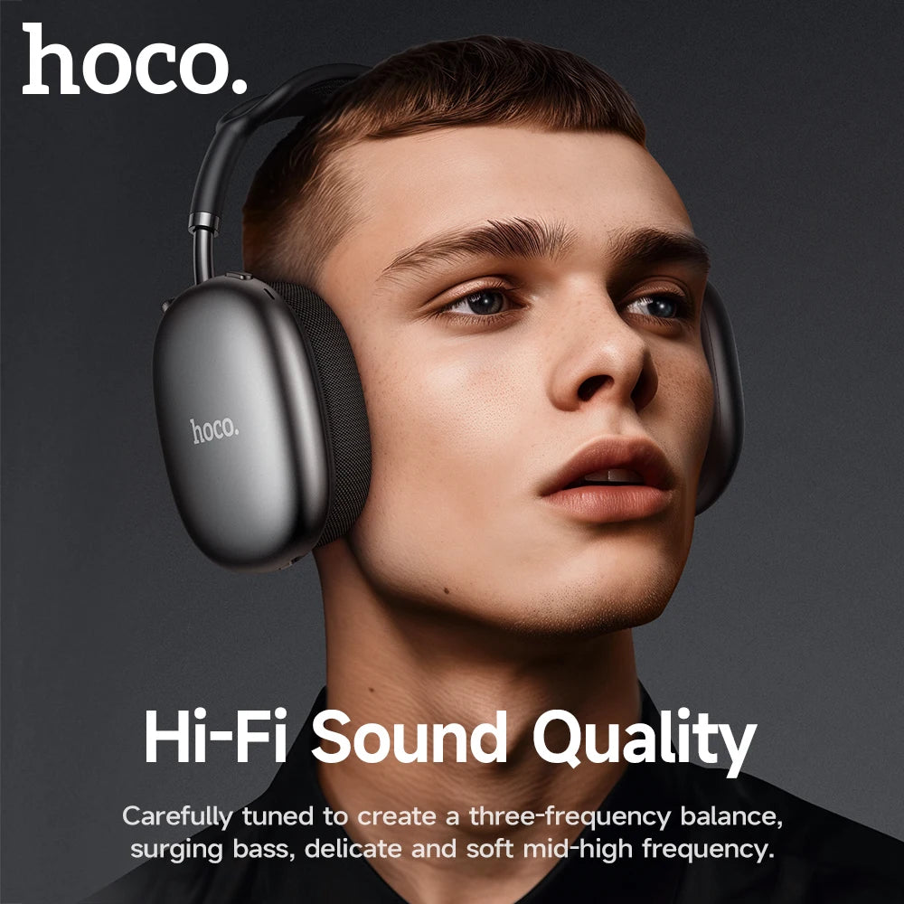 HOCO W55 Plus ANC Noise Reduction Over-ear Bluetooth 5.4 Headphones