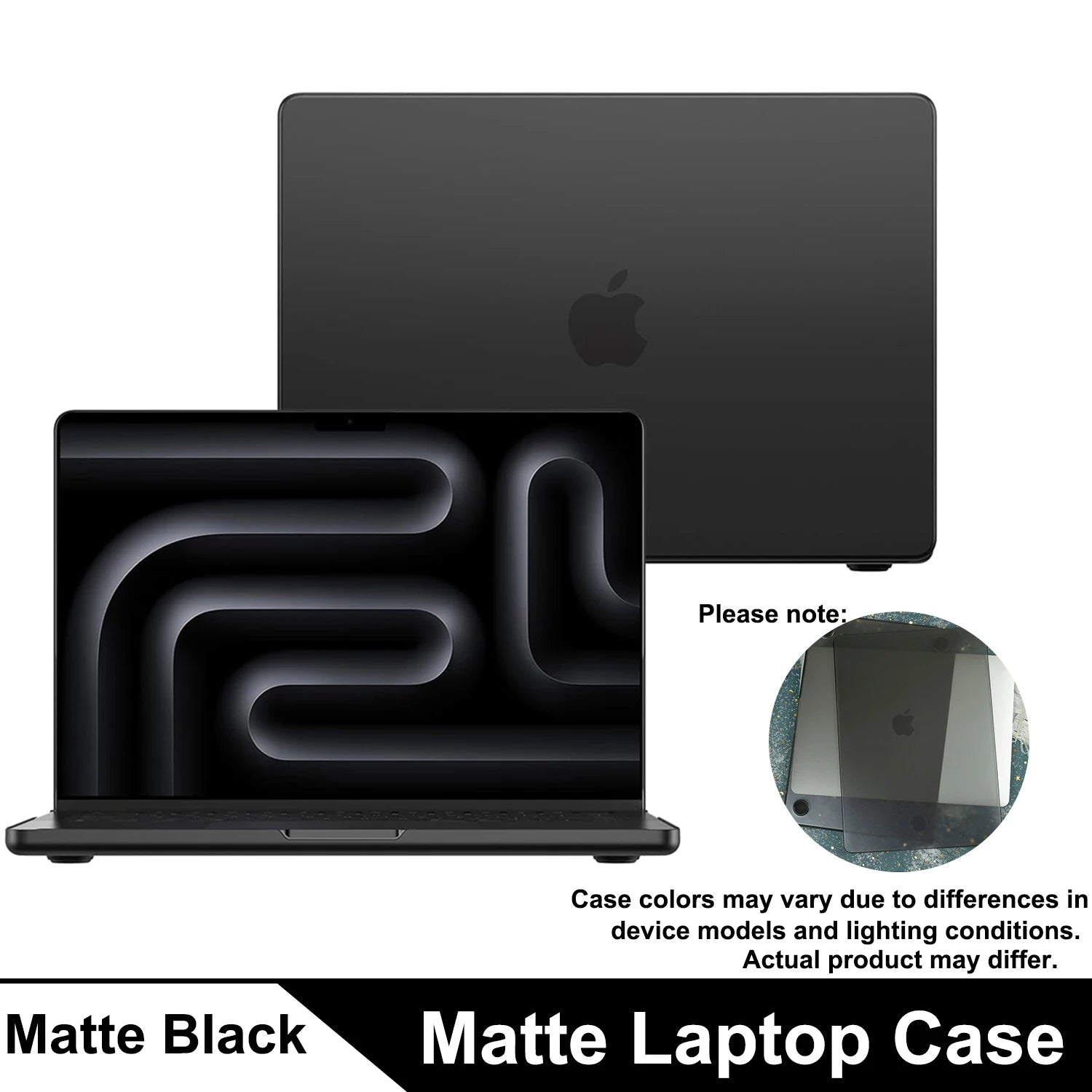 Matte Case For MacBook Air 13.6-inch (M5/M4/M3/M2, 2022–2026 A3449 A3240 A3113 A2681),  Protective Matte Cover for Mac Air 13.6