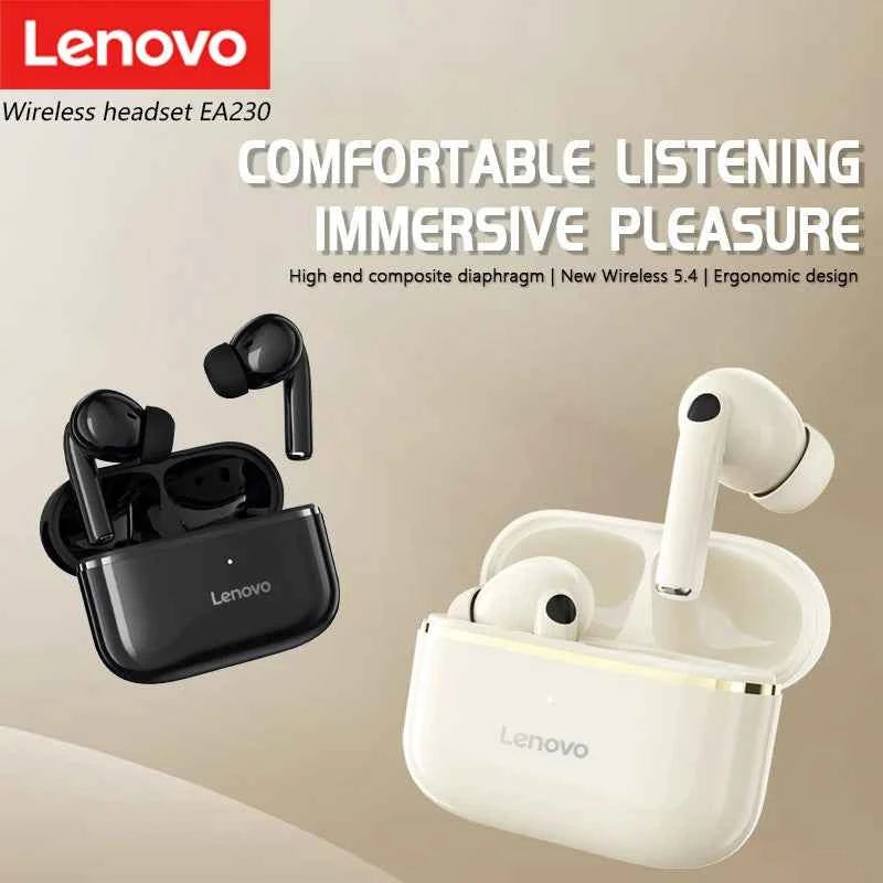 Lenovo EA230 TWS Gaming Bluetooth Earphone 360° Stereo Sound Effects Wireless Headphone Original 100%  Earbuds for Sport Running