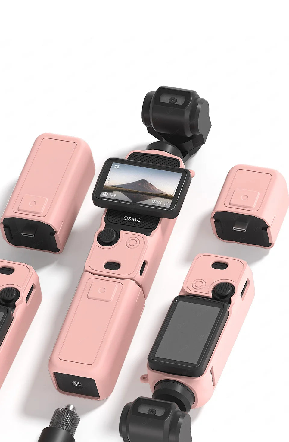 Silicone Case for DJI OSMO Pocket 3 Protective Cover Pocket3 dji Accessories Quality Material case for Osmo Pocket 3