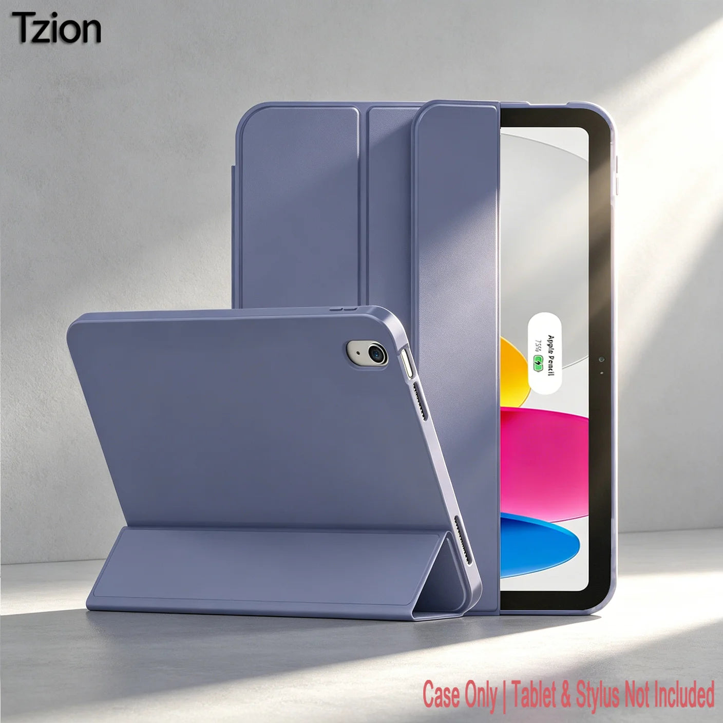 Case for iPad 10th Gen 2022/(A16) 11th Gen 2025, Trifold Stand Smart Cover for iPad 10.9/11 inch,Soft TPU Back, Auto Wake/Sleep
