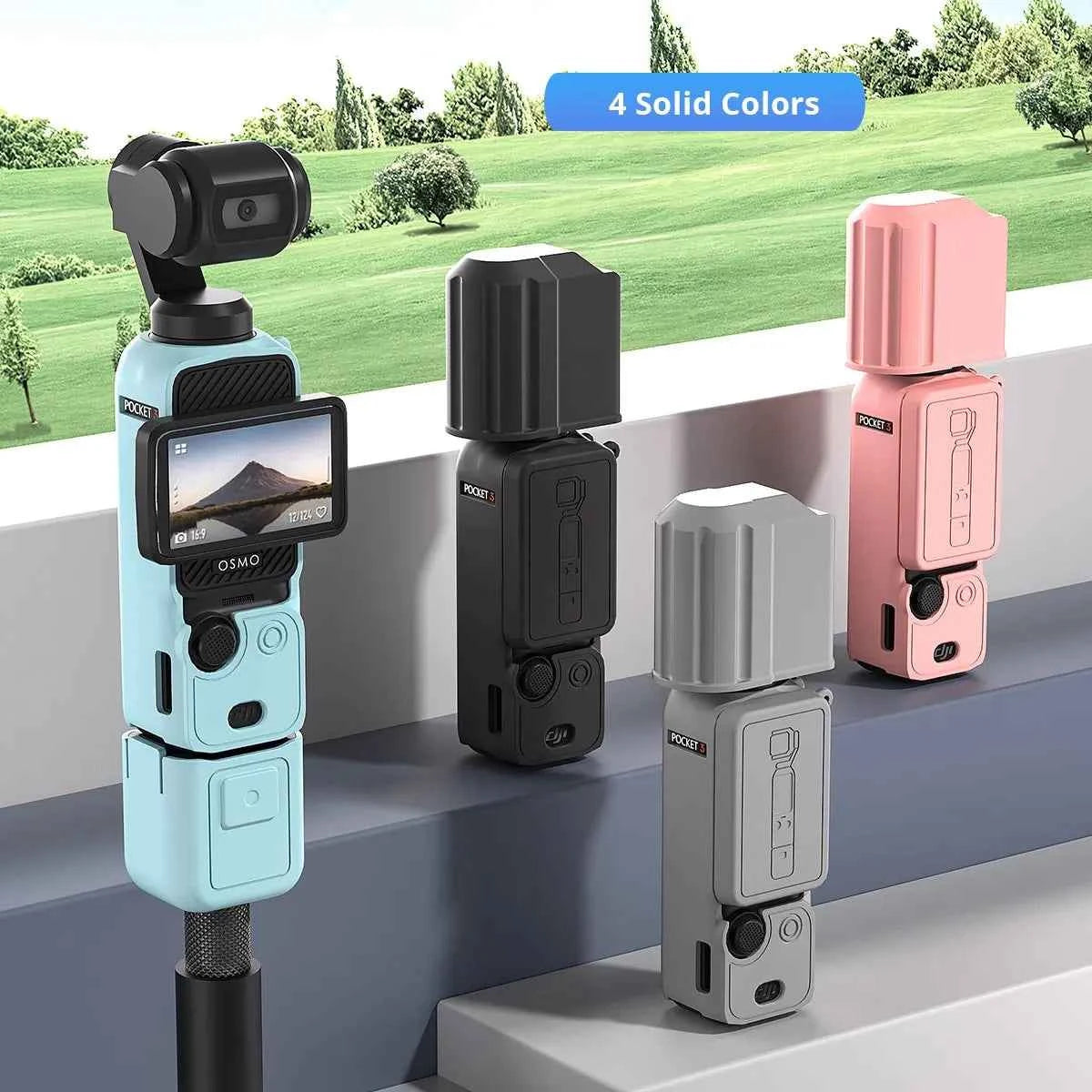 Silicone Case for DJI OSMO Pocket 3 Protective Cover Pocket3 dji Accessories Quality Material case for Osmo Pocket 3