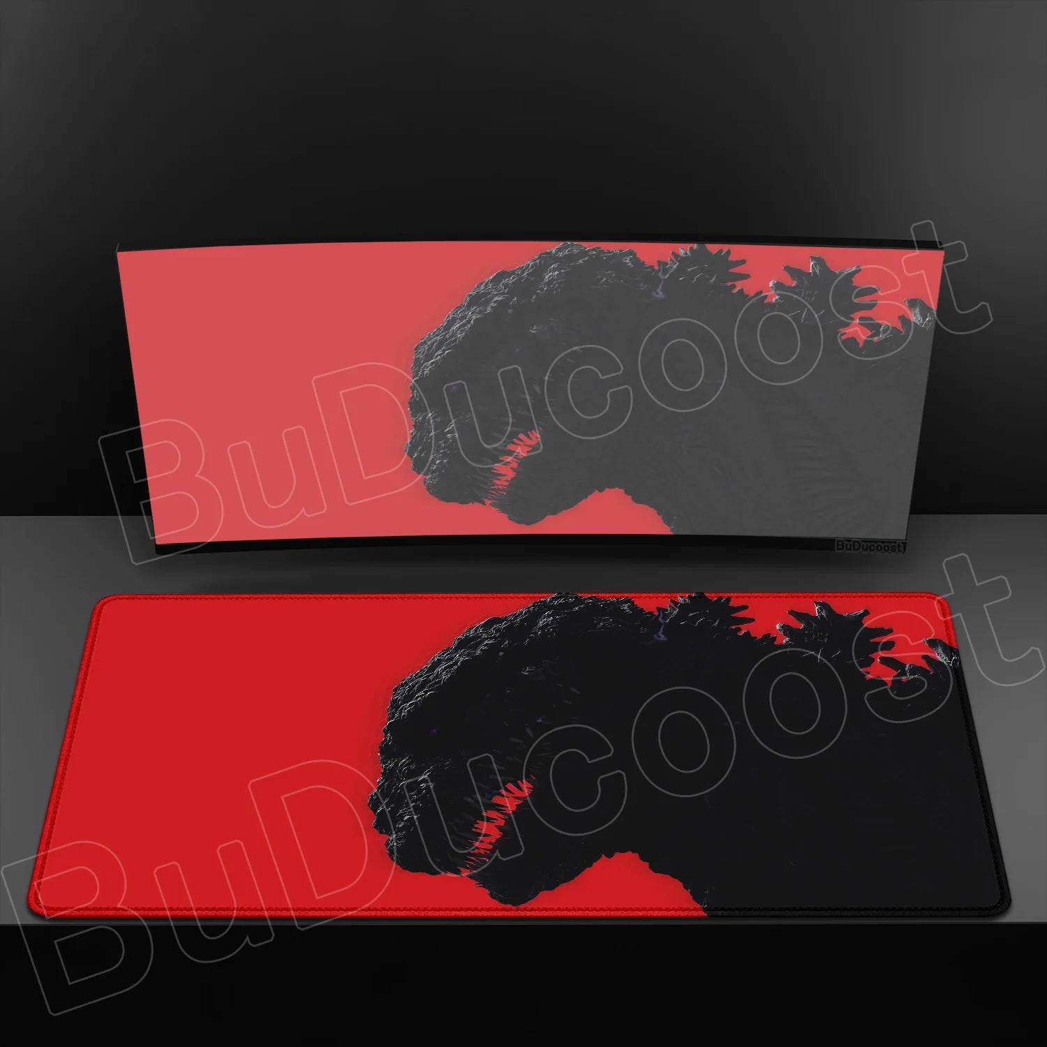 G-Godzillaes Mouse Pad Personalized Pattern 900x400mm XXL Lockedge Office Laptop Game Computer Desk Mat Table Keyboard Mouse Pad