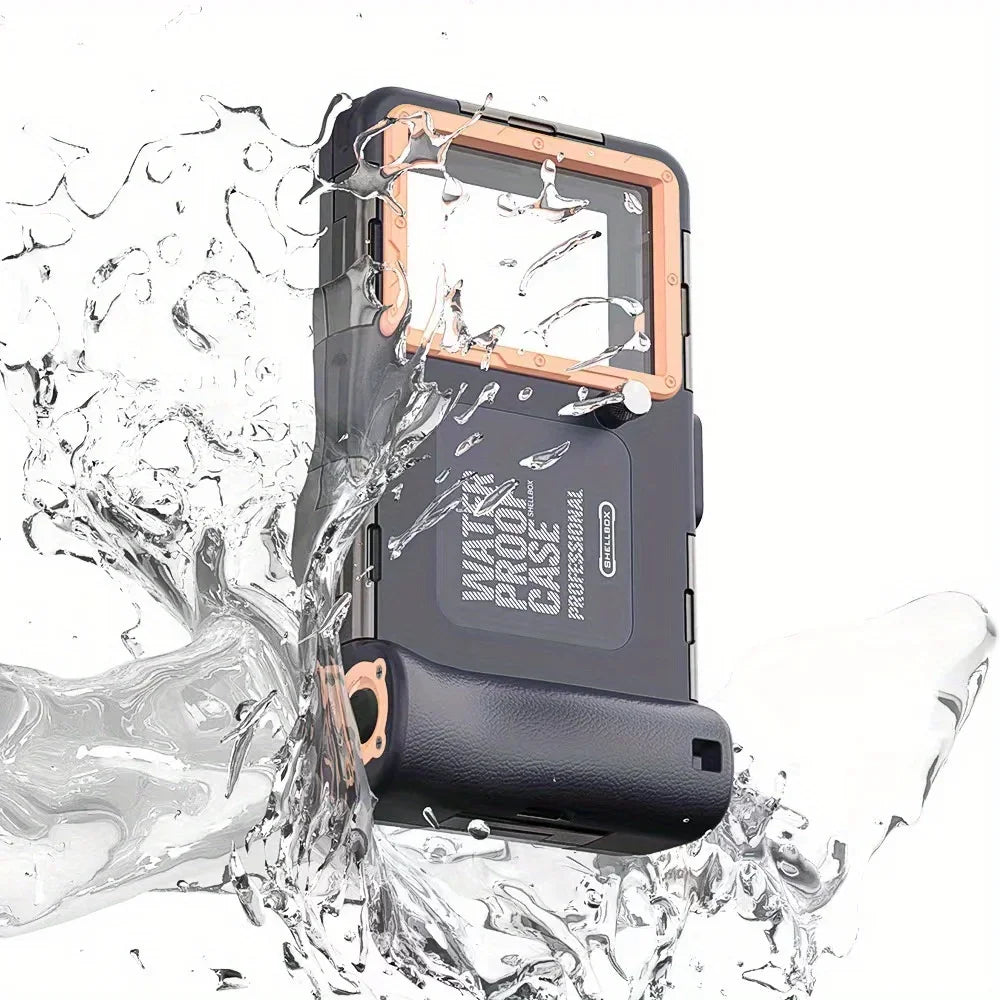 Waterproof Phone Case Holsters & 15m Diving 50ft Swimming Premium Protective Housing & Lanyard For iPhone Samsung 6.8