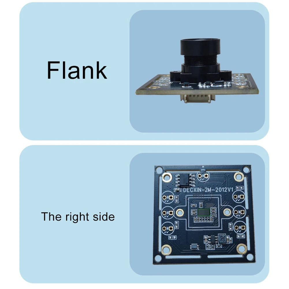 OV9732 100 Degree USB Camera Module 30fps 1280x720 Adjustable Manual-focus Lens Monitoring Module For Scoring System ATM Machine
