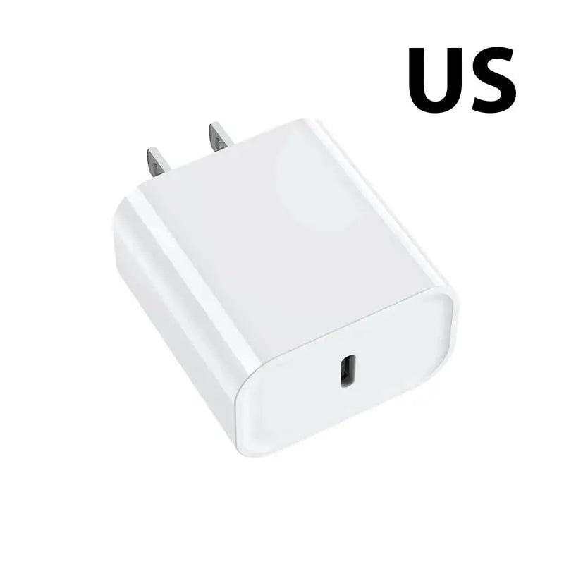 PD 40W Type C Charger Fast Charging Adapter For iPhone 17 13 11 12 14 15 16 Pro Max Plus  Charger USB-C Type C Cable