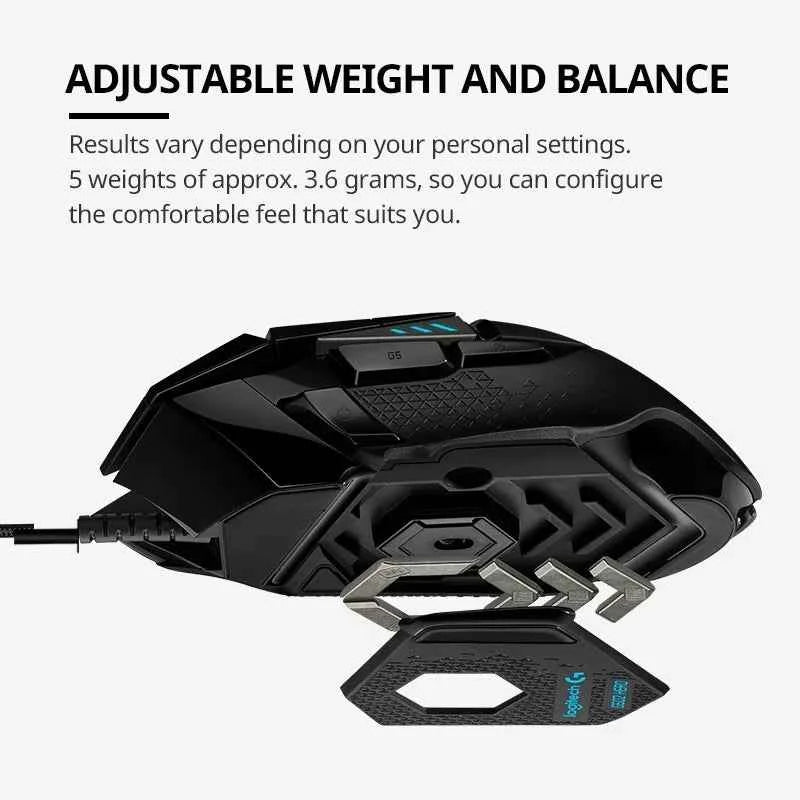 Logitech G502hero Wired Gaming Mouse G502 Esports Machinery Eat Chicken Macro CS Programming Peripheral