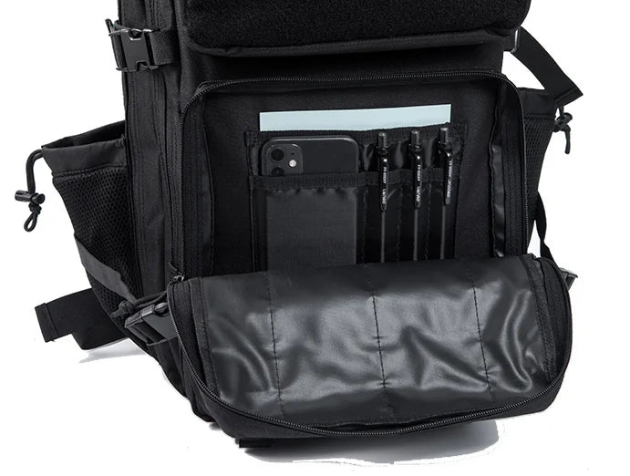 45L Tactical Backpack survival Bag Hunting MOLLE Backpack GYM For Men EDC Outdoor Hiking Rucksack Witch Bottle Holder