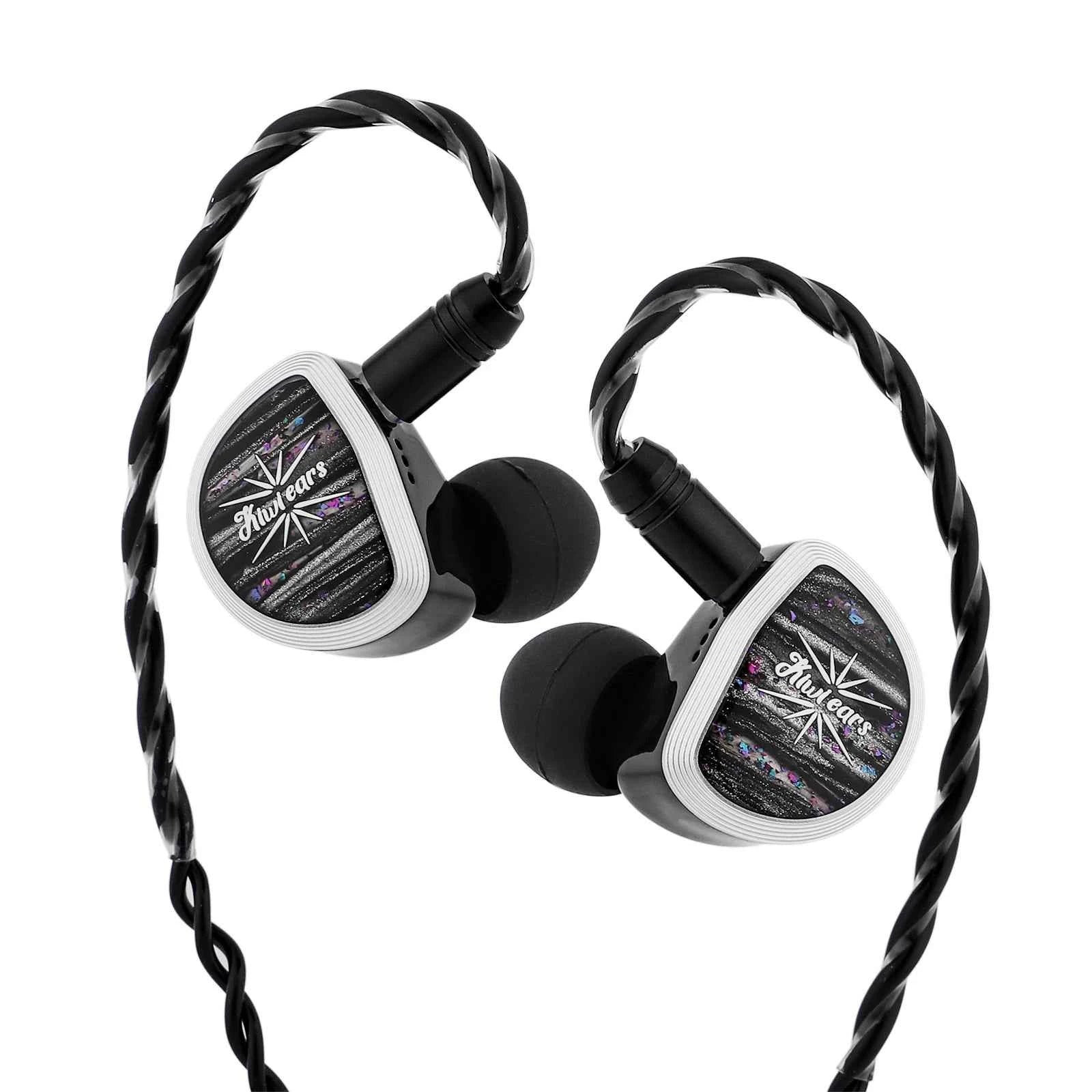 Linsoul Kiwi Ears Aether 15.3mm Large Planar Driver IEM Hifi Earphones with Detachable Cable System for Gaming and Musician