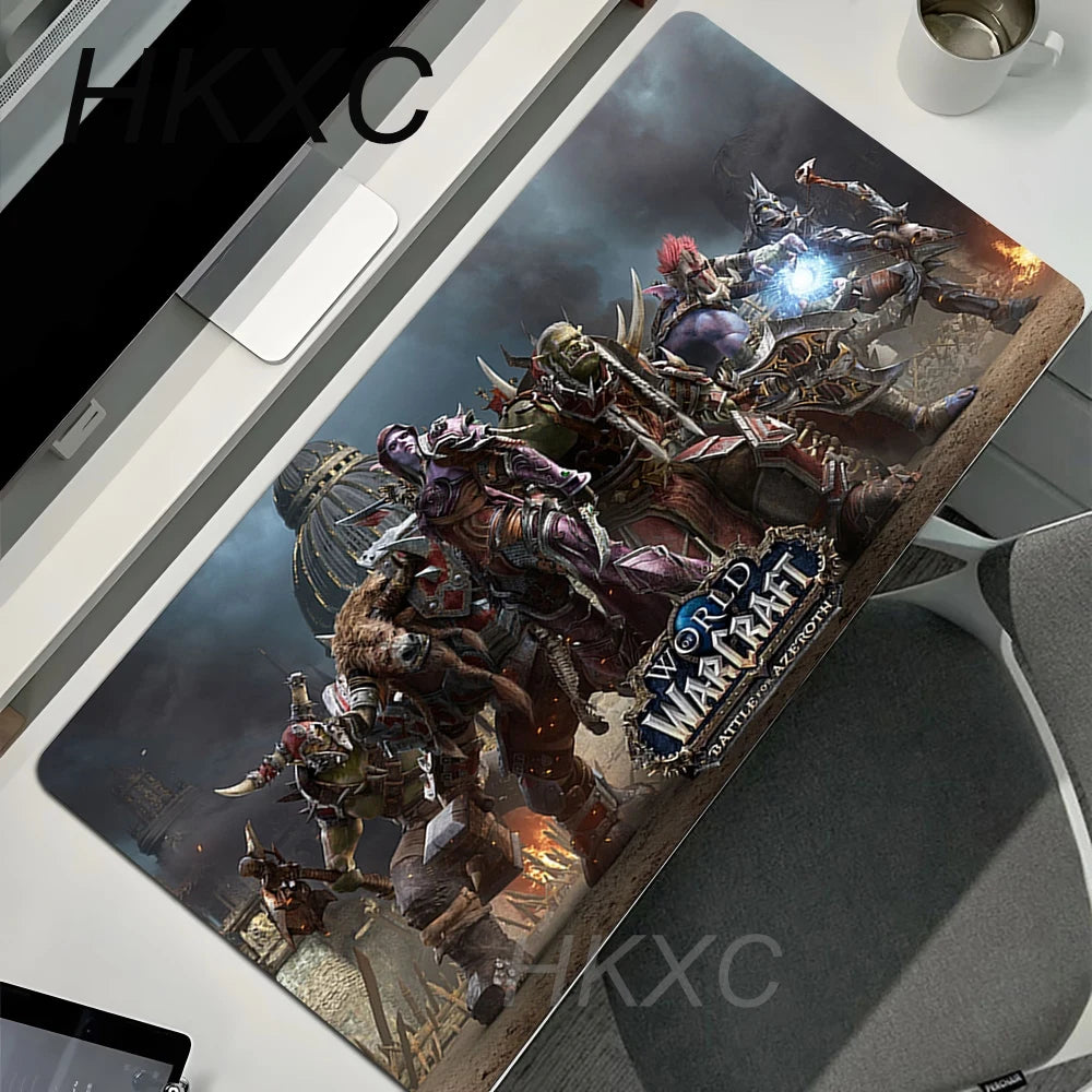 Laptop XXL Game Cabinet Desk Mat Carpet World of Warcraft Lich King Mouse Pad PC HD Anime Gaming Accessories Keyboard Mousepad