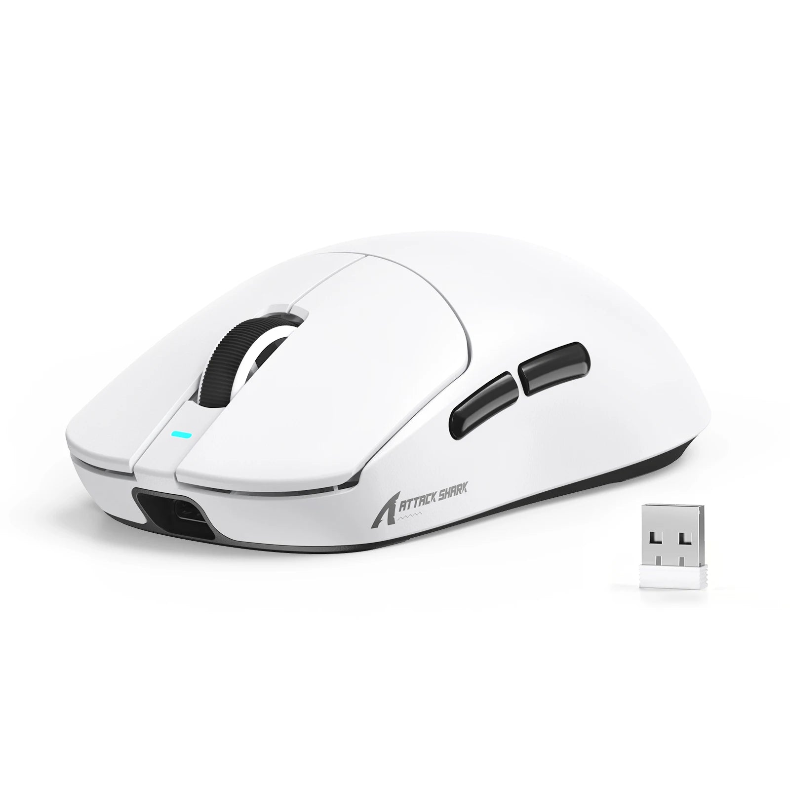 ATTACK SHARK X8 SE Wireless Gaming Mouse, 55g Ultralight PAW3311 Sensor, BK52820 Chip, 25,000 DPI, BT/2.4G/USB-C, 80M Clicks