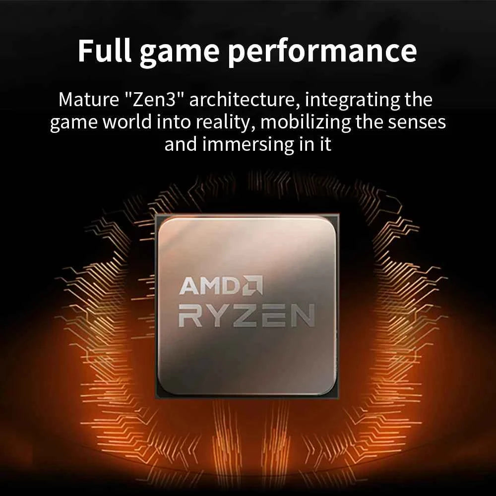 AMD Ryzen 7 5700X (New) 8-Core 16-Thread NEW DDR4 7NM Socket AM4 3.4GHz L3=32M Processor 65W R7 5700X without fan