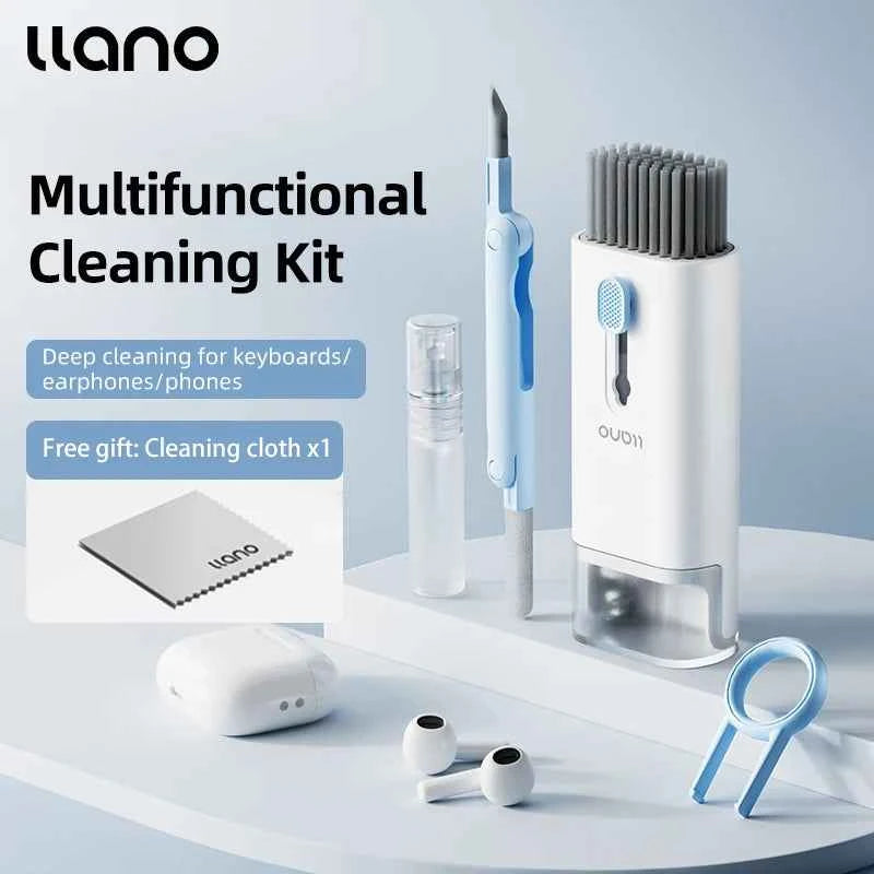LLANO All-in-One Electronics Cleaning Kit  For laptop/mobile screen/mechanical keyboard/headphone compartment