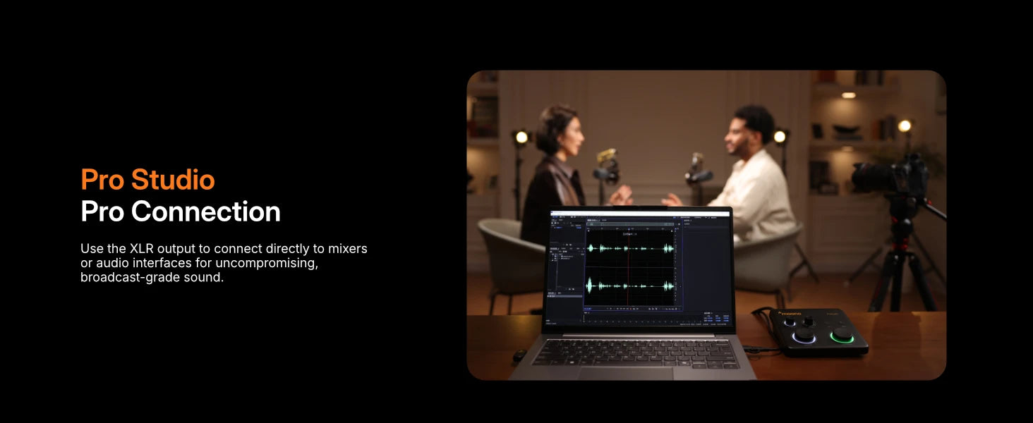 maono PD200W Hybrid Wireless Podcast Mic for PC/Phone/Camera XLR/USB Dynamic Microphone for Streaming Recording Content Creation