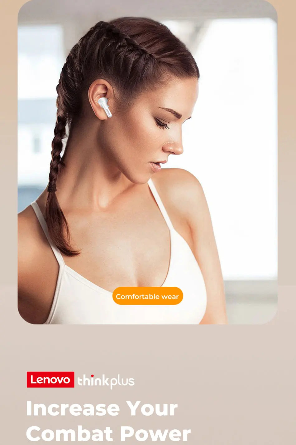 Original Lenovo XT97 TWS Earphones Wireless Bluetooth 5.2 Sport Noise Reduction Headphones Touch Control Colorful Light Earbuds