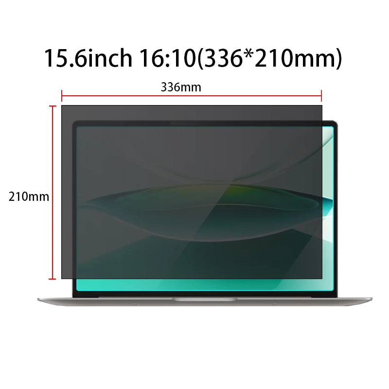 for 13/14/16/17/18 inch laptop privacy film customized size anti reflection and anti blue light radiation screen protector film