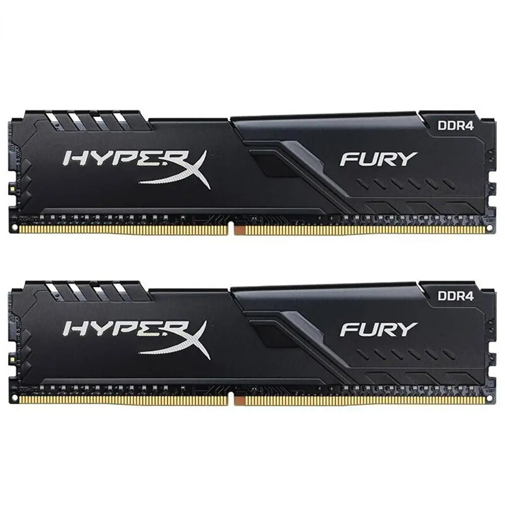 HyperX Fury Memory DDR4 4GB 8GB 16GB 32GB RAM 3200MHz 2666MHz 2400MHz 2133MHz Desktop RAM 1.2V DIMM PC-21300 25600 - WinSupport Tech
